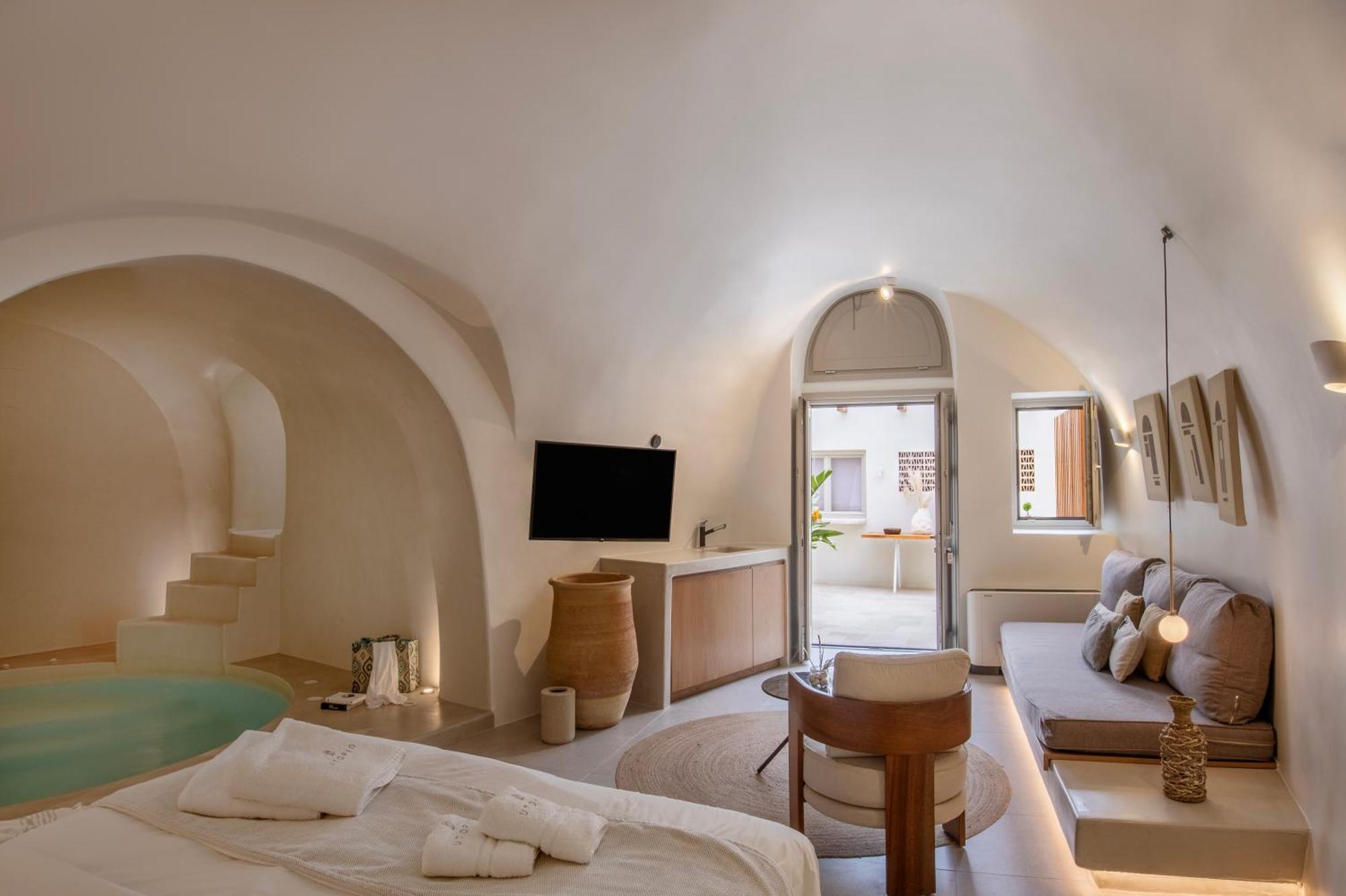 Utopia Villas Santorini Karterádos Eksteriør bilde